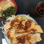とんかつ宇田川 - ソース丼(お味噌汁付き)