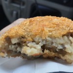 崎本精肉店 - コロッケ断面