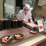 ホテルウエルシーズン浜名湖 - ライブキッチン の様子