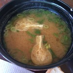 カフェテラス ふぁみーゆ - みそ汁