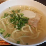 沖縄ダイニング ヒロズカフェ - ハーフ沖縄そば