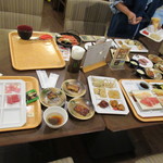 ホテルウエルシーズン浜名湖 - 取り合えず持って来た料理