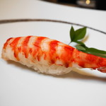 新富寿し - 蒸しえび