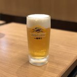 リンガーハット - 生ビール（中ジョッキ）税込605円