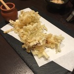 kienshunsaijikan - 自然薯のかき揚げは珍しい逸品