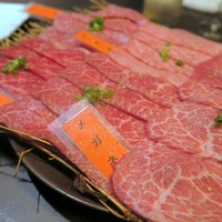 焼肉ぽんが 田町店 - 赤身肉盛り
