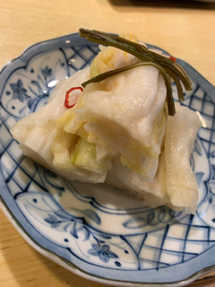Yakitori Taiju - 漬物￥450とお高めですがかなり絶品