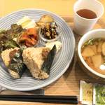 ゲンマイカフェ - 一汁五菜　　１１００円