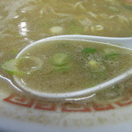 八ちゃんラーメン - ●スープは相変わらず濃厚!!!