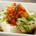 韩国泡菜凉拌豆腐