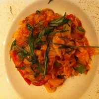 ペッシェ・ロッソ - 蟹のトマトソースパスタ