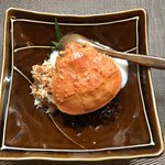 食彩厨房 甚兵衛 - 親子ガニの温泉玉子
