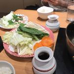 しゃぶしゃぶ野の豚 TONVEGE - 