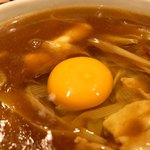 味奈登庵 - もちろんたまごは最初に投入♡