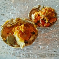 中国飯店 麗穂 - ＝上海蟹の姿蒸し(オス・メス)＝