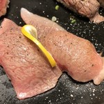 肉と魚の寿司　yokaichi - 鳥取県産和牛サーロイン