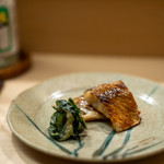 日本橋蛎殻町 すぎた - 2019.11 カマス幽庵焼き