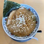 姥姥ラーメン - こってり玉ねぎ 太麺