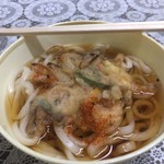 丸美屋自販機コーナー - 天ぷらうどん　250円