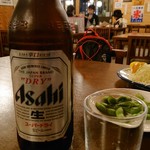 青木屋 - 瓶ビール