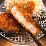 松のや - ロースかつ断面