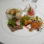 Ristorante SAKURA - 2019/7/15  前菜遠くから。