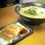 風早いちや - 友人注文の味噌ラーメンと餃子セット　写真は無いけど白飯つき