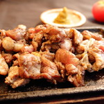 h Robata Ahoudori - 人気の地鶏ももの炭火焼はリピーター続出！　旨い！
      
      