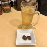 三商巧福 - 話梅が２粒、超甘い乾燥梅干しです