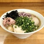 麺屋 しん蔵 - 煮干しの叫び 800円 ねぎ 100円 味玉 100円