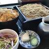 そば茶屋矢秀庵 - 料理写真:和豚もち豚かつ丼とせいろ蕎麦大盛1,430円