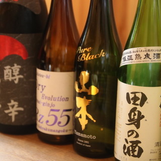 お酒も豊富にご用意！