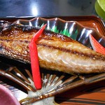 釜めし魚政 - 「焼き魚定食ランチ（サバ）」のメイン