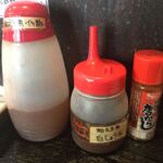 中華ソバ 伊吹 - イカ酢と白醤油