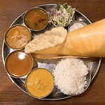 南インド料理ダクシン - バスマティライス＋ミールズ