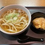 Teuchi Sanuki Udon Kouka - 温かいきつ玉うどん（550円）