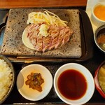 Ishiyaki Suteki Zei - 石焼チーズステーキランチ　￥1,050