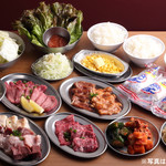 大阪焼肉・ホルモン ふたご - 料理写真:銅メダルコース