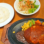 ハンバーグ　オニオン - 