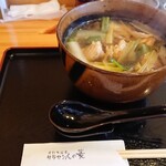 サラセン人の麦 - 私の、「かしわそば」950円税込です