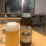 伊豆の漁師バル おためし屋 - 瓶ビールは、大好きなアサヒ―――