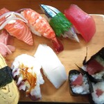 満月 - 青魚はサンマの酢じめ