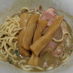 煮干し中華そば 一剣 - このメンマが旨い