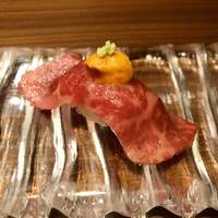 うしごろバンビーナ 銀座店 - 極上生肉のタルタル キャビア添え