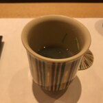 鮓 きずな - 宍道湖蜆と九十九里蛤のスープ 青森のあおさのりと