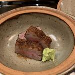 是しん - 焼物:香川オリーブ牛サーロイン