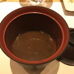 鮓 きずな - 三重県あおさのり赤出汁