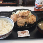 吉野家 - 【唐揚げ定食】（598円税抜）