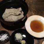 胡蝶庵 仙波 - 手挽きそばがき。俊逸なそばがき。*\(^o^)/*