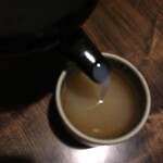 胡蝶庵 仙波 - 蕎麦湯はやや濃いめで美味しい！